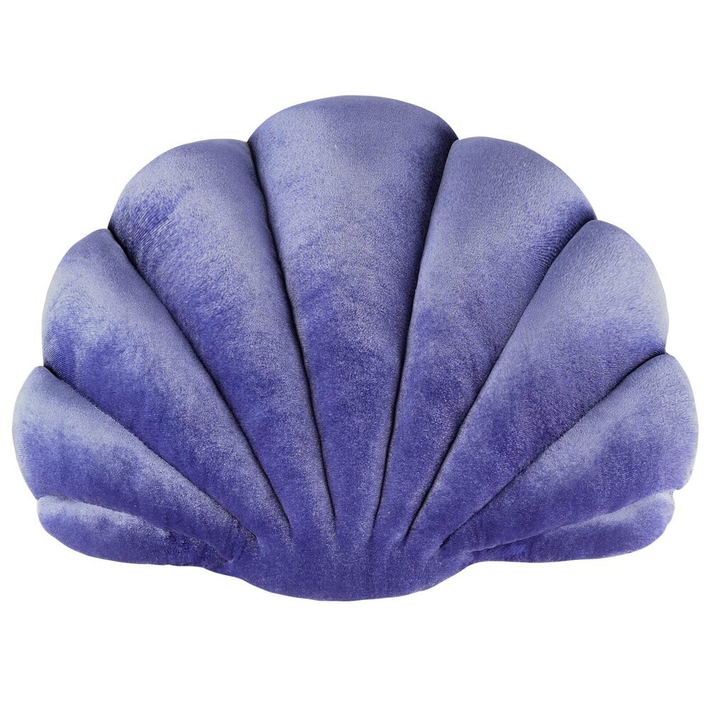 7559 Seashell Pillow Sea Shaped Decorative Princess Throw Pillow 3D Velvet
